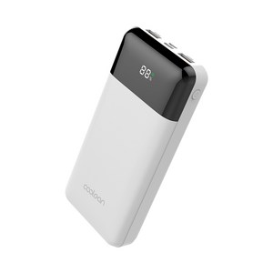 쿨린 고속충전 대용량 보조배터리 20000mAh 22.5W CL322, 화이트, CL-322