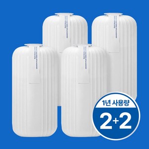 홈즈리빙 오래가는 자동 변기 세정 클리너, 4개, 250g