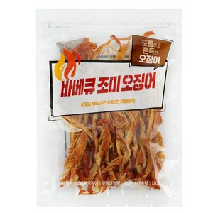 바베큐 오징어, 170g, 3개