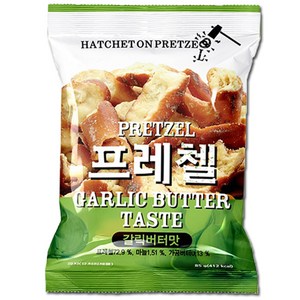 프레첼 갈릭버터맛, 85g, 1개