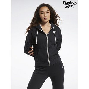 리복 Reebok 여성 트레이닝 TE 플리스 풀집 REJU1F319BK