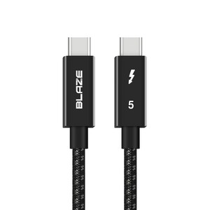 블레이즈 썬더볼트5 케이블 3 4 지원 pd3.1 120Gbps 240W 맥북 GEN4, 2m, 1개