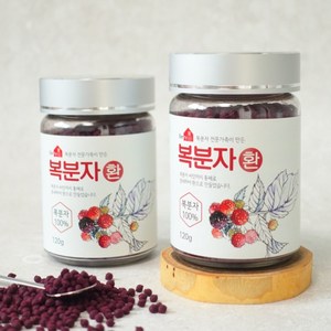 씨까지 통째로 고창 복분자환100%, 3개, 120ml