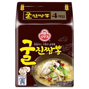 오뚜기 굴진짬뽕 130g, 4개