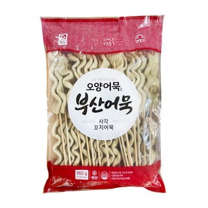 사조오양 부산어묵 사각꼬치어묵 (30개입/오뎅/대용량/식자재/업소용), 20개, 960g