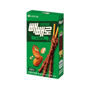 빼빼로 아몬드, 37g, 10개