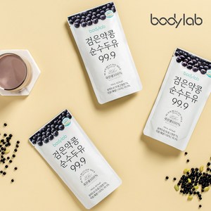 바디랩 검은콩 순수 두유 99.9, 185ml, 20개