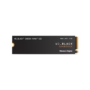 WD BLACK SN850X M.2 NVMe, 1TB, WDS100T2X0E