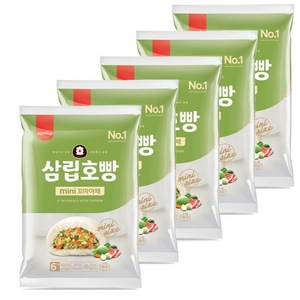 삼립 냉동 꼬마호빵 야채 6입, 240g, 5개