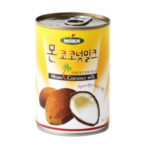 몬 코코넛 밀크, 400ml, 24개