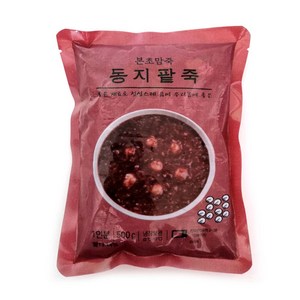 먹기편한 동지팥죽 500g, 5개