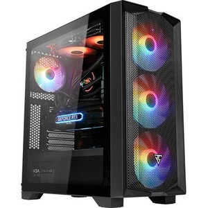 주연테크 카운터 게이밍PC 블랙 D556X36TP (라이젠5-5600X WIN11 Po RAM 16GB NVMe 512GB RTX3060 Ti), 기본형