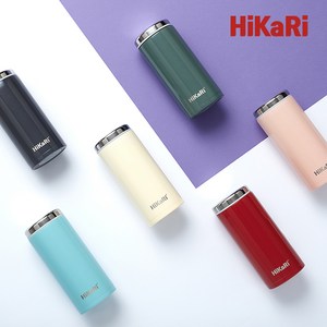 HiKaRi 심플 미니 보온보냉 텀블러, 레드, 200ml, 1개