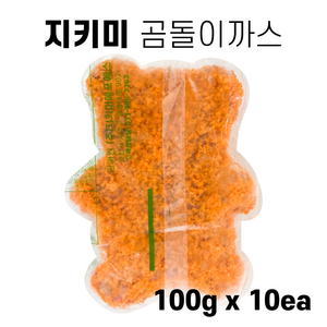 지키미 피카츄 곰돌이 치킨까스, 1kg, 1개