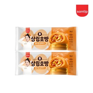 [보아스몰] 삼립 피자호빵 4개입, 2개, 360g