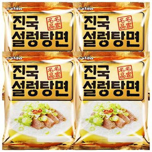 팔도 진국 설렁탕면 100g, 4개