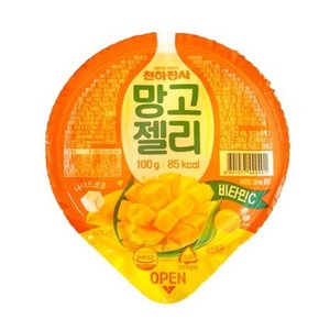 진주 천하장사 망고젤리, 8개, 100g