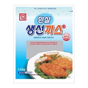 한성 흰살생선까스1.2kg한성, 1.2kg, 1개