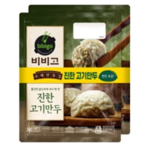 CJ 비비고 진한고기만두400g*2번들, 800g, 4개