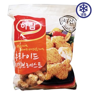 하림 후라이드치킨 브레스트 1000g, 1개, 1L