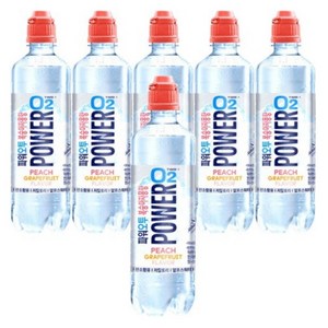 파워오투 복숭아자몽향, 500ml, 12개