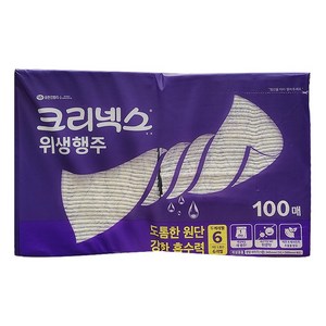 크리넥스 위생행주 100매 빨아쓰는 키친타올 코스트코, 100개입, 1세트