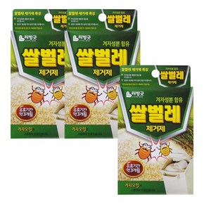 리빙굿 쌀벌레 쌀바구미 화랑곡나방 퇴치제, 1개입, 3개