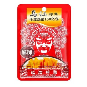 판다중국식품 우쨩 마라홍유짜차이 절임반찬 밑반찬, 2개, 80g