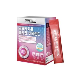 라이프허브 글루타치온 콜라겐 비타민C 분말스틱 2gx30포, 3개, 60g