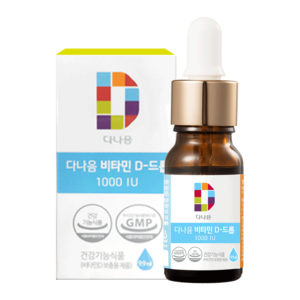 다나음비타민D 임산부비타민D 어린이 유아 드롭 1000IU, 9.9ml, 1개