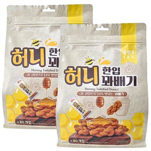 한입 허니 꽈배기, 2개, 520g