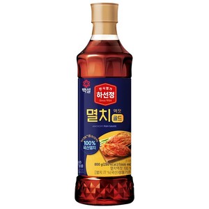 하선정 멸치액젓 골드, 800g, 1개