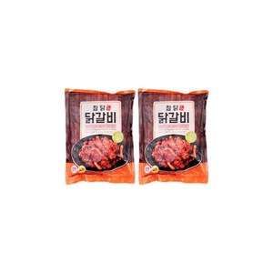 참닭 춘천 닭갈비 700g+700g/찜닭/갈비/양념육, 700g, 2개