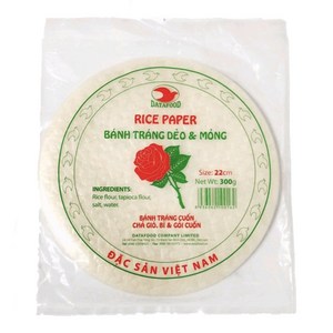 베트남 월남쌈 라이스페퍼 BANH TRANG 22cm 반짱, 300g, 1개