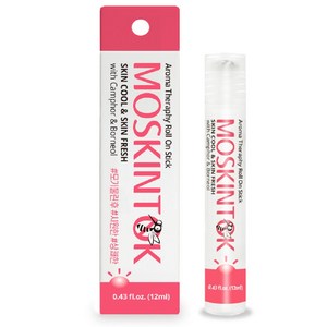 모스킨톡 아로마테라피 스킨쿨 스킨프레시 롤온스틱, 1개, 12ml