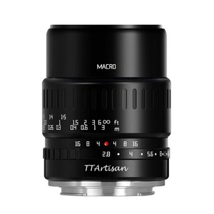 티티아티산 40mm F2.8 APS-C 매크로 렌즈 블랙 TTAtisan, 소니 E