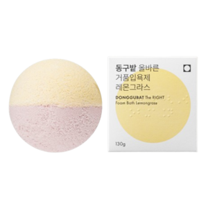 동구밭 올바른 거품입욕제 레몬그라스, 130g, 1개