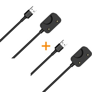 엔터콘 갤럭시핏3 충전 케이블 충전기, 2. USB A 블랙 + USB A 블랙