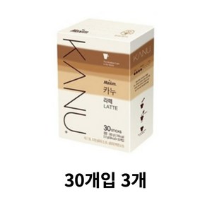 카누 라떼 스틱커피, 13.5g, 30개입, 3개