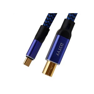 YYTCG 6N OCC 24K 도금 하이파이 HIFI G2 오디오인터페이스 USB A-B C-B 케이블, USB C-B 5M