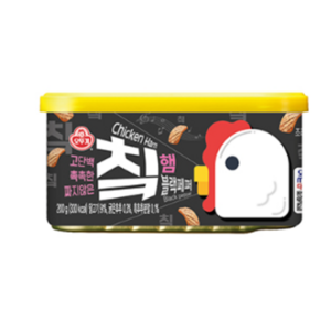 오뚜기 칰햄 블랙페퍼, 200g, 6개