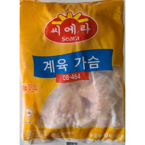 S.N. FOOD SEARA HALAL BONELESS CHICKEN BREAST씨에라 할랄 닭가슴살(냉동계육가슴)브라질 2KG, 1개, 2kg(1개)