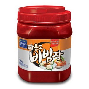 면사랑 다용도 비빔장 2kg 아이스박스 무료, 1개