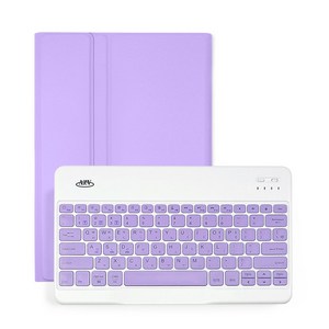 삼성 갤럭시탭 S10 FE 콤비 블루투스 키보드 S펜수납 케이스, 라벤더, 1개