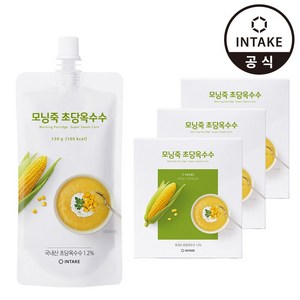 인테이크 모닝죽 초당옥수수, 910g, 3개