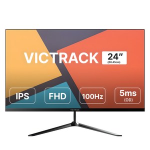 빅트랙 FHD 100Hz 평면 모니터, 60.45cm, 24FM10001