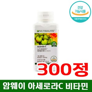 암웨이 아세로라c 비타민 (300정), 300정, 1개