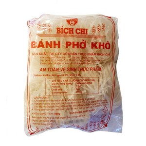 월드푸드 베트남 비치치 반포코 쌀국수건면 BICHCHI BANH PHO KHO, 500g, 1개