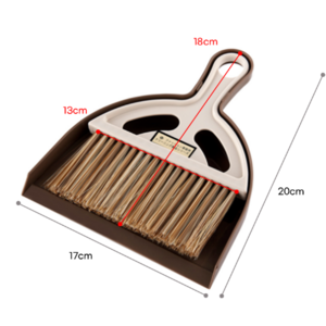 미니 핸드 빗자루 쓰레받이 세트 준비물 청소, 1개