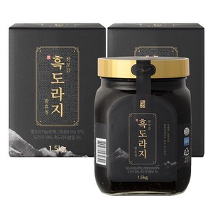 한보감 발효 흑도라지청, 1.5kg, 1개입, 2개